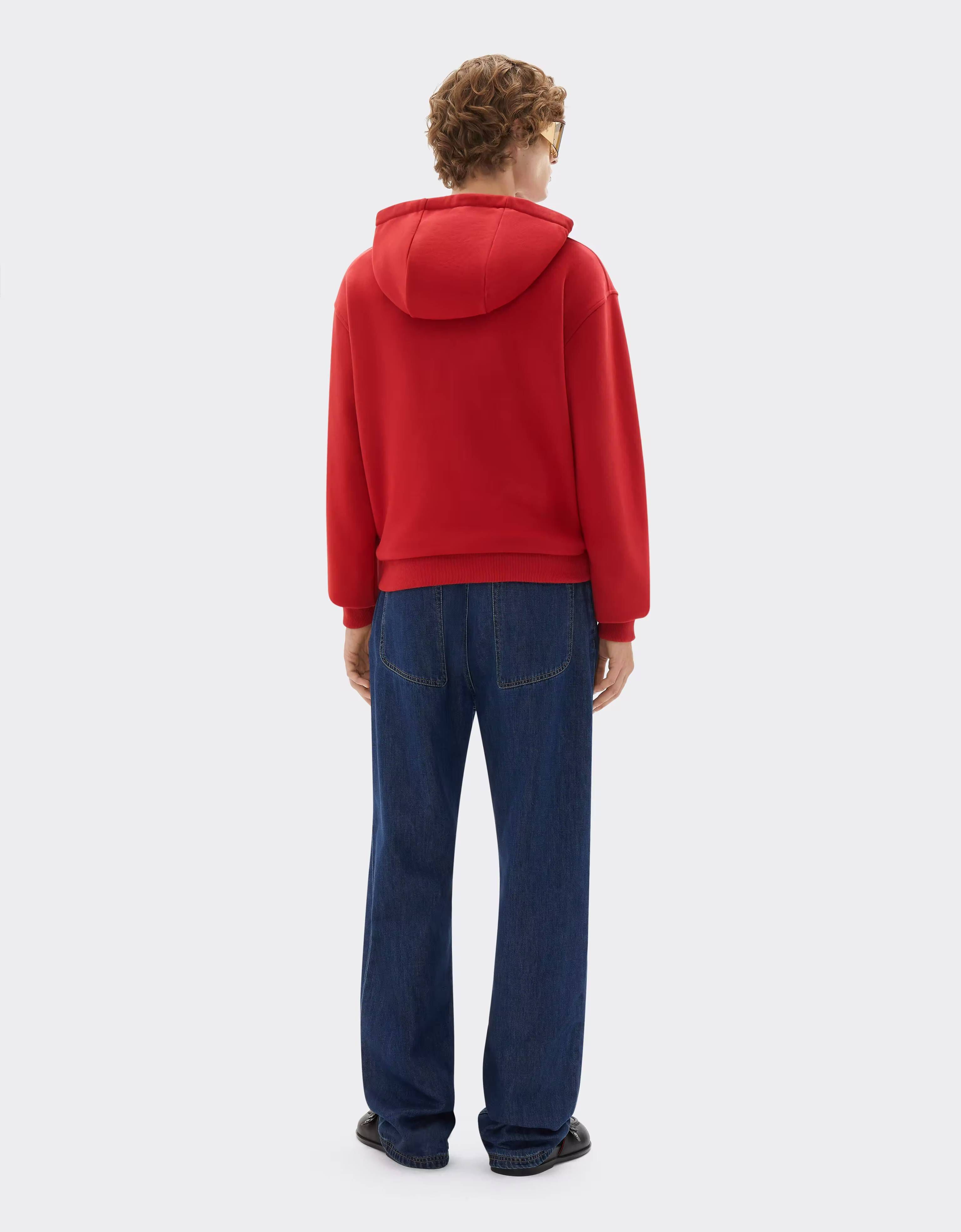 Sweat-shirt Ferrari en coton pour le GP de Monaco 2026 Ferrari Sweat-shirt Ferrari en coton pour le GP de Monaco 2026 Rosso Magma CJMSW0051JCO0057f