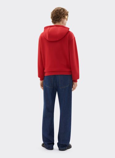 Sweat-shirt Ferrari en coton pour le GP de Monaco 2026 Ferrari Sweat-shirt Ferrari en coton pour le GP de Monaco 2026 Rosso Magma CJMSW0051JCO0057f