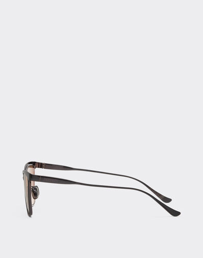 Ferrari Ferrari sunglasses in  brown redmetal  with brown/pink crystal lenses Red brown LA0KYf