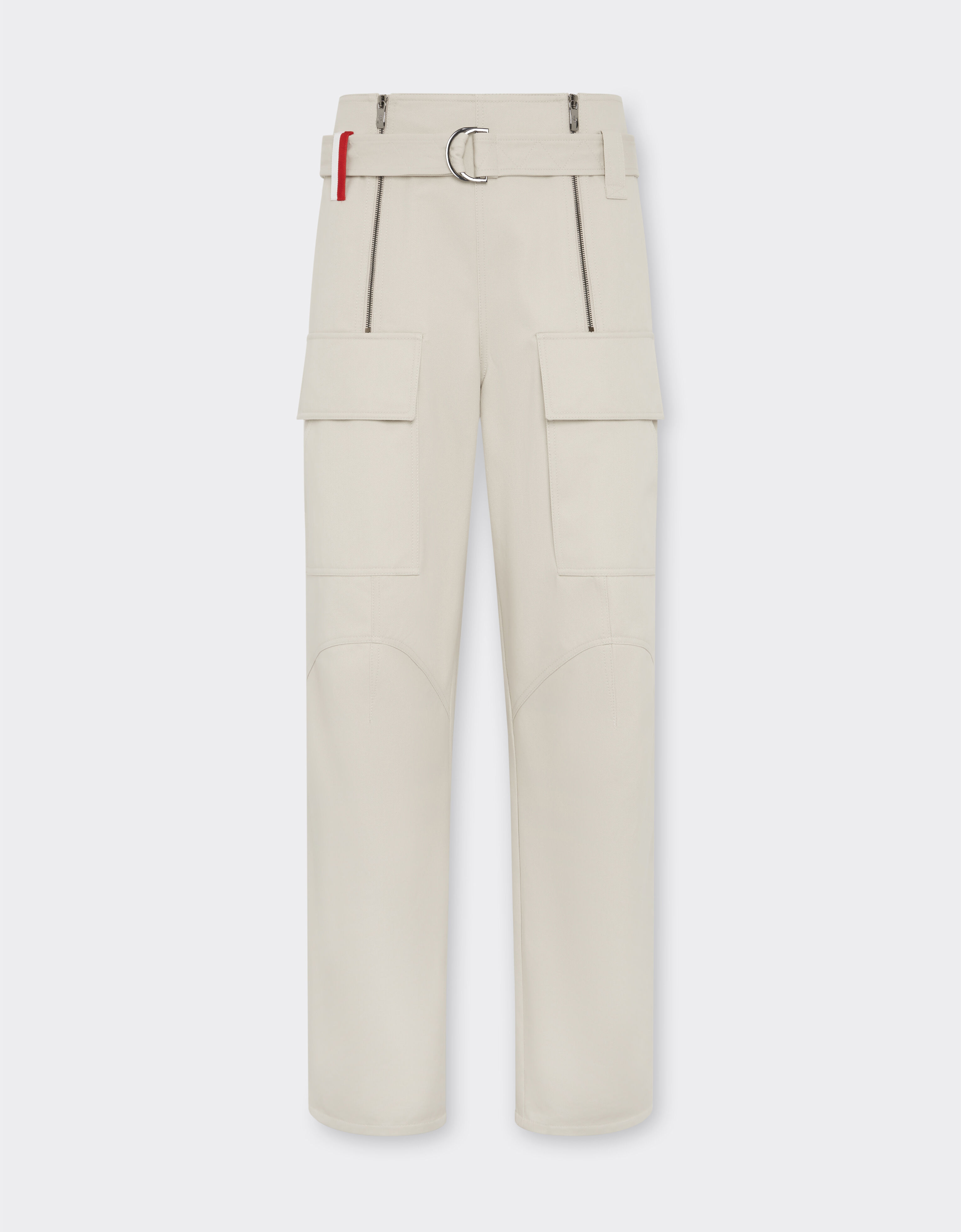 Ferrari 法拉利 x Charles Leclerc 工装裤 米色 22259f