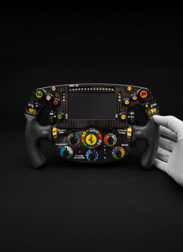Ferrari Ferrari LH SF-25 steering wheel 1:1 scale model Black LA0D9f