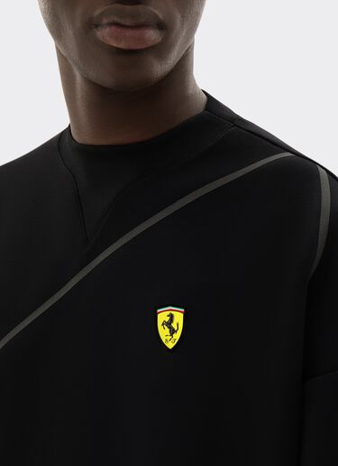  Long-sleeve Scuba fabric shirt Nero SJMSW0082JCO0025f