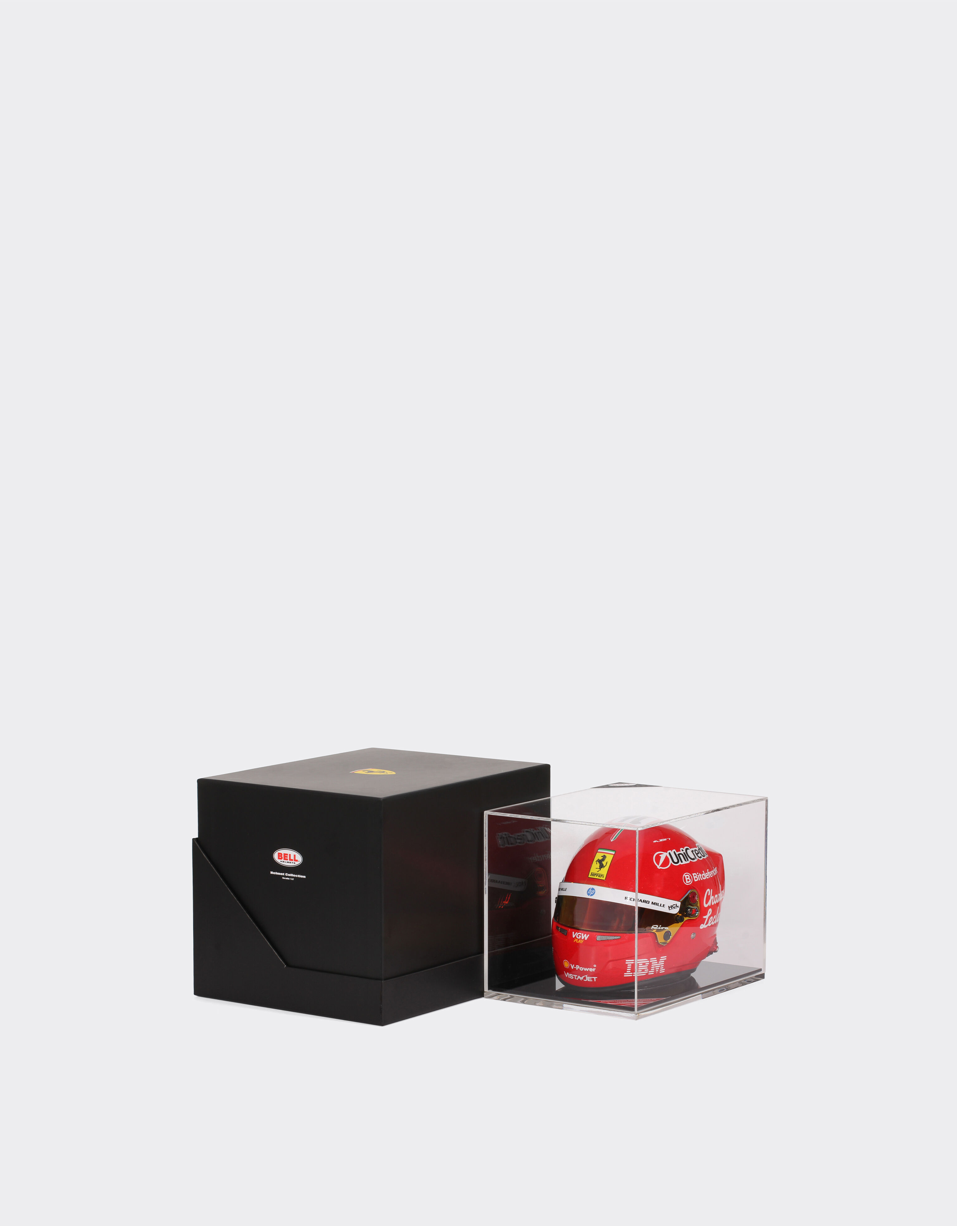 Ferrari 1:2比例勒克莱尔蒙扎迷你头盔 - 2025特别版 MULTICOLOUR LA07Vf