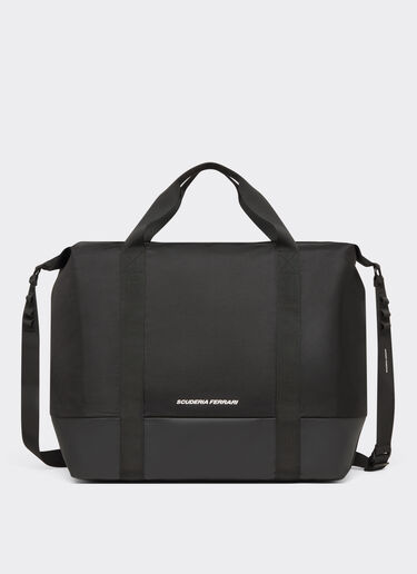  Weekender bag in technical fabric Nero SBNWE0003HMM0033f