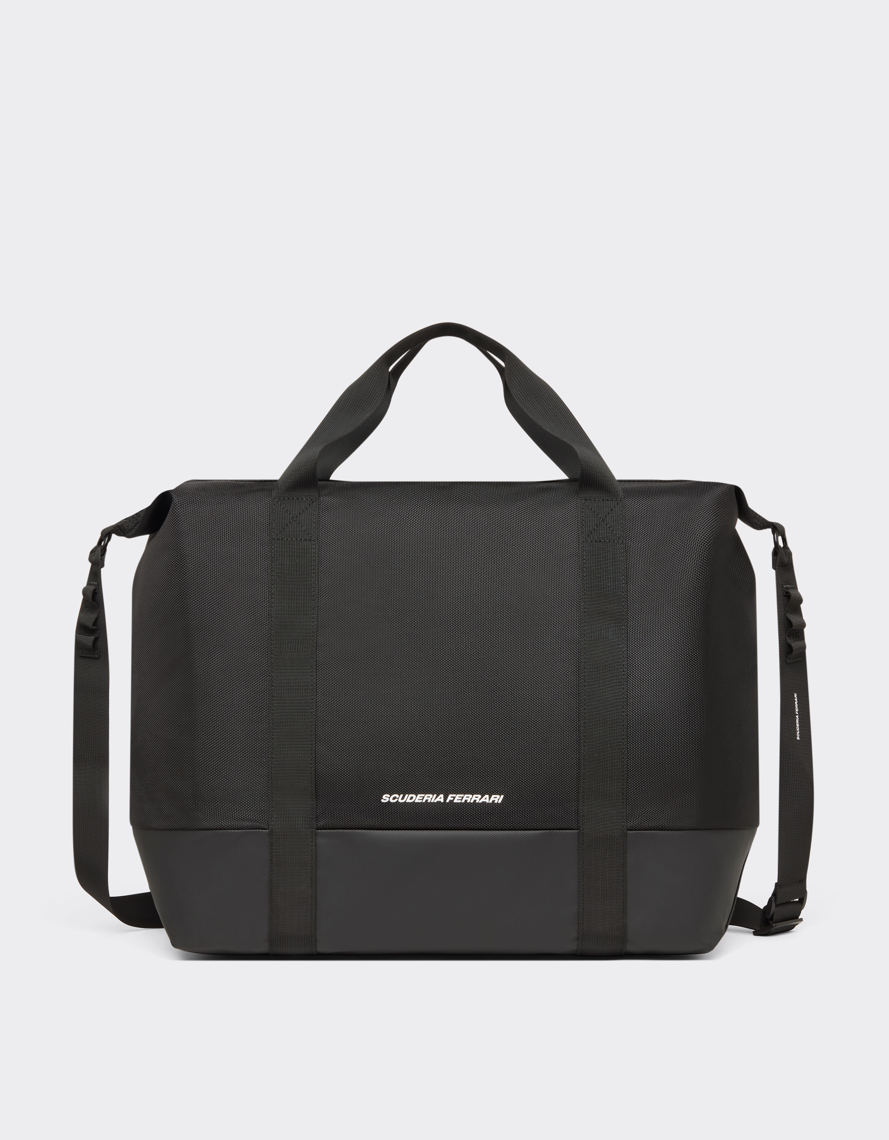  Weekender bag in technical fabric Nero SBNWE0003HMM0033f