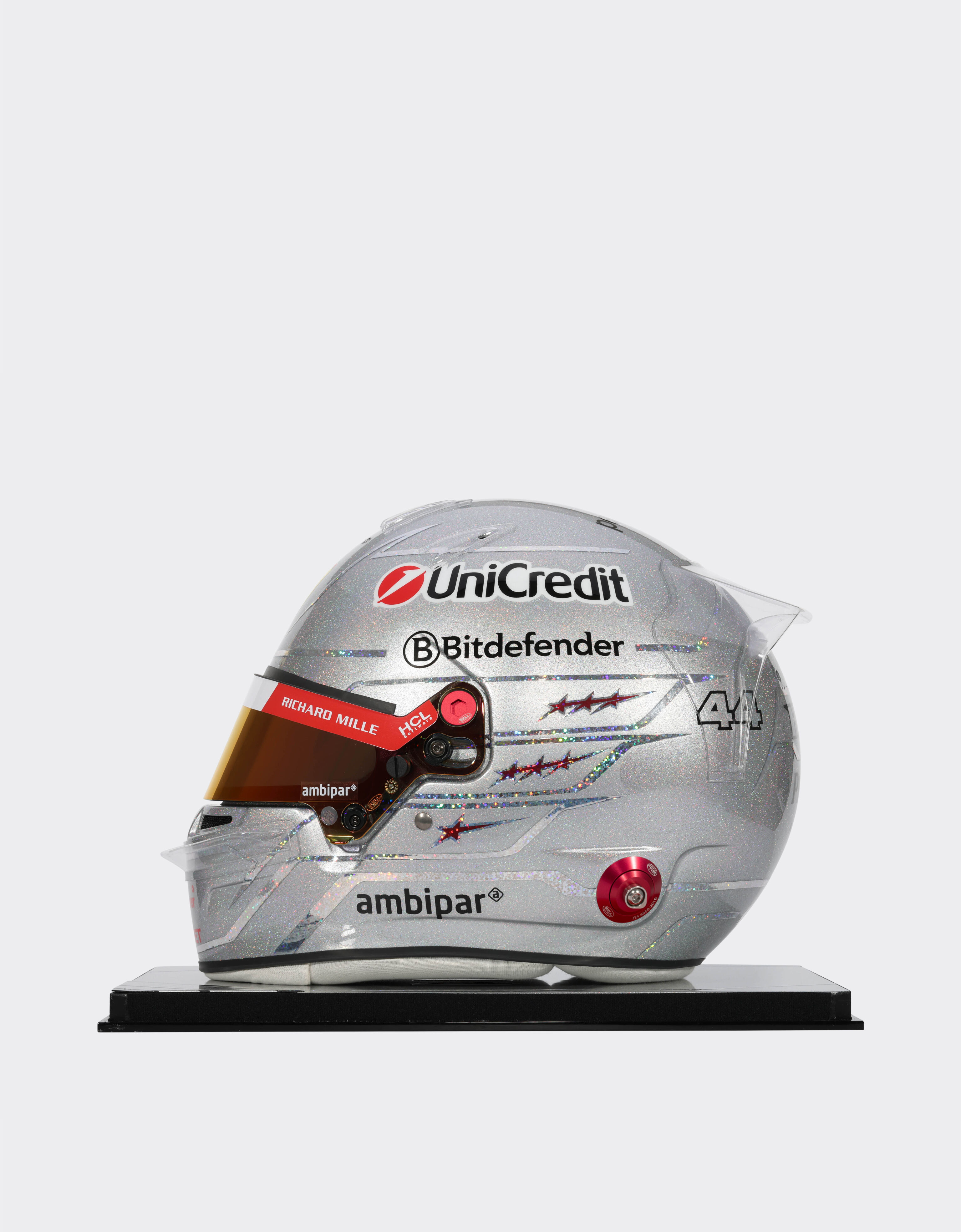 Ferrari 1:1比例汉密尔顿拉斯维加斯头盔 - 2025特别版 MULTICOLOUR LA071f