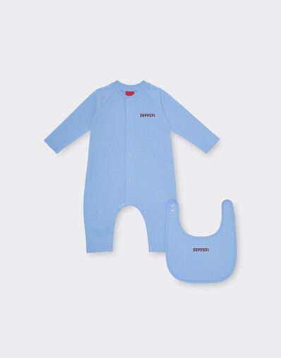 Ferrari 法拉利徽标新生儿套装 Oxford Blue 50813fB