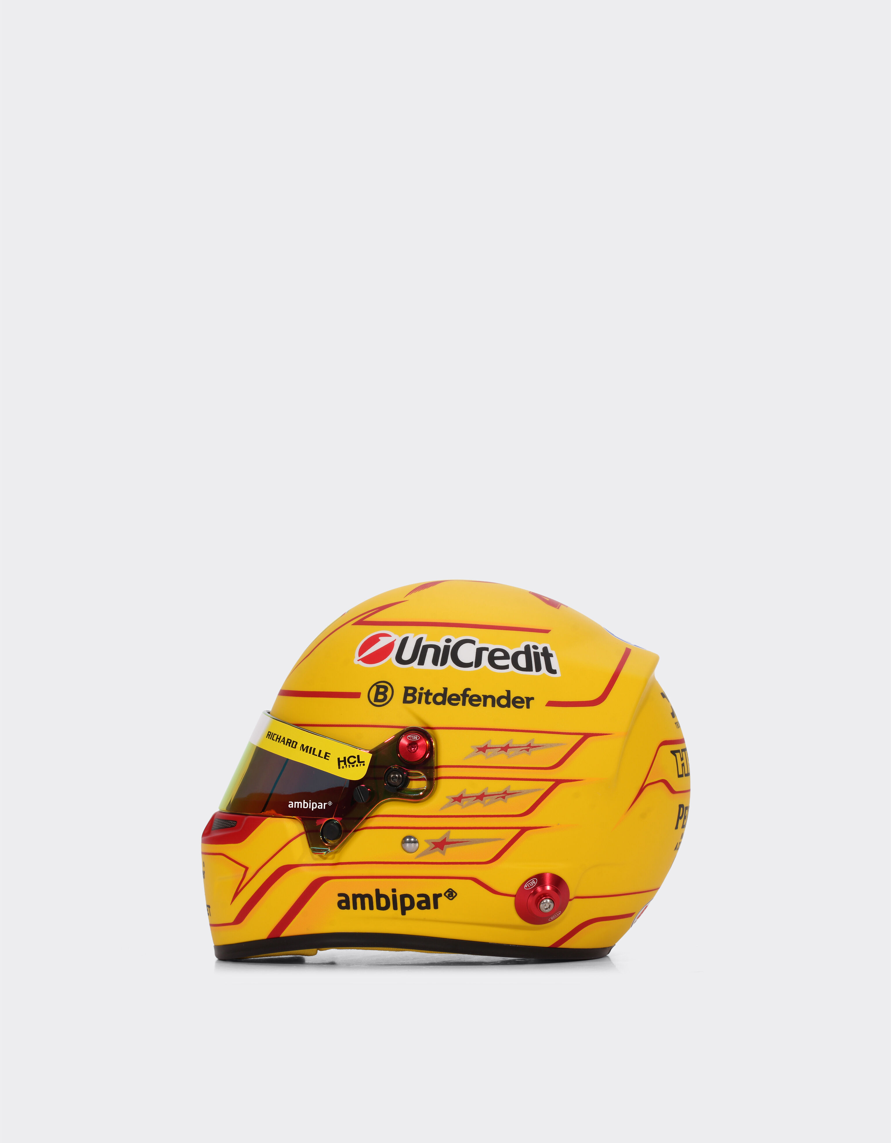 Ferrari 1:2比例2025 Lewis Hamilton迷你头盔 多色 LA07Pf