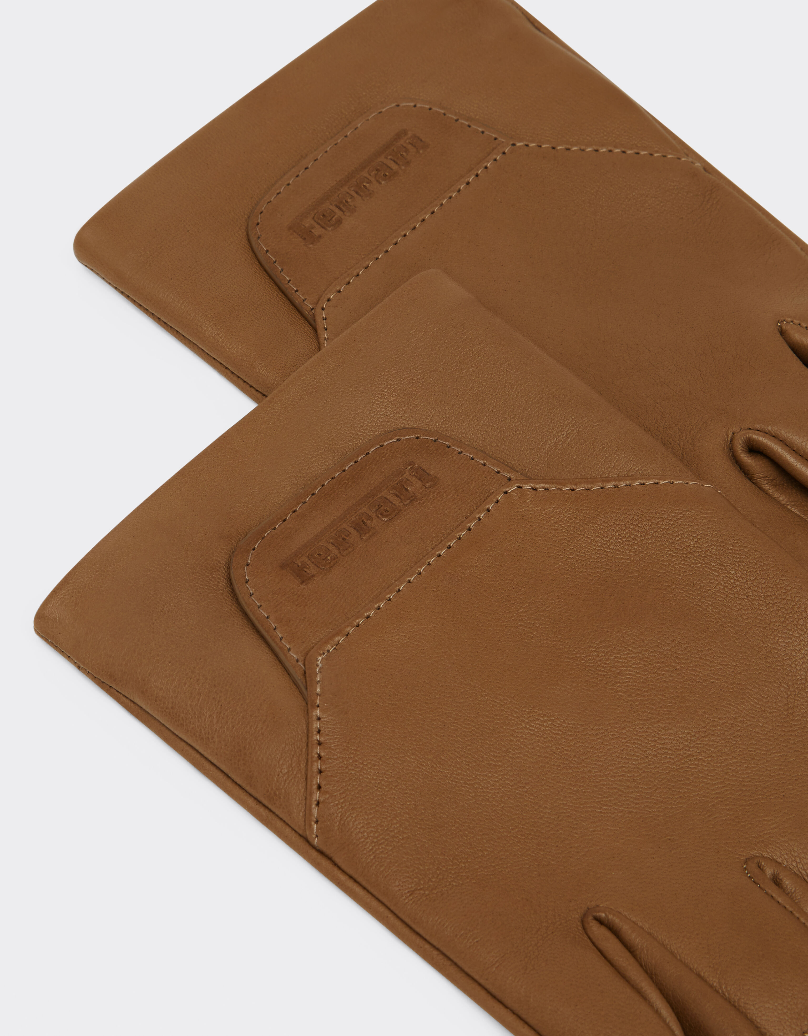 Ferrari 纳帕皮革无指手套 Jute 49850f