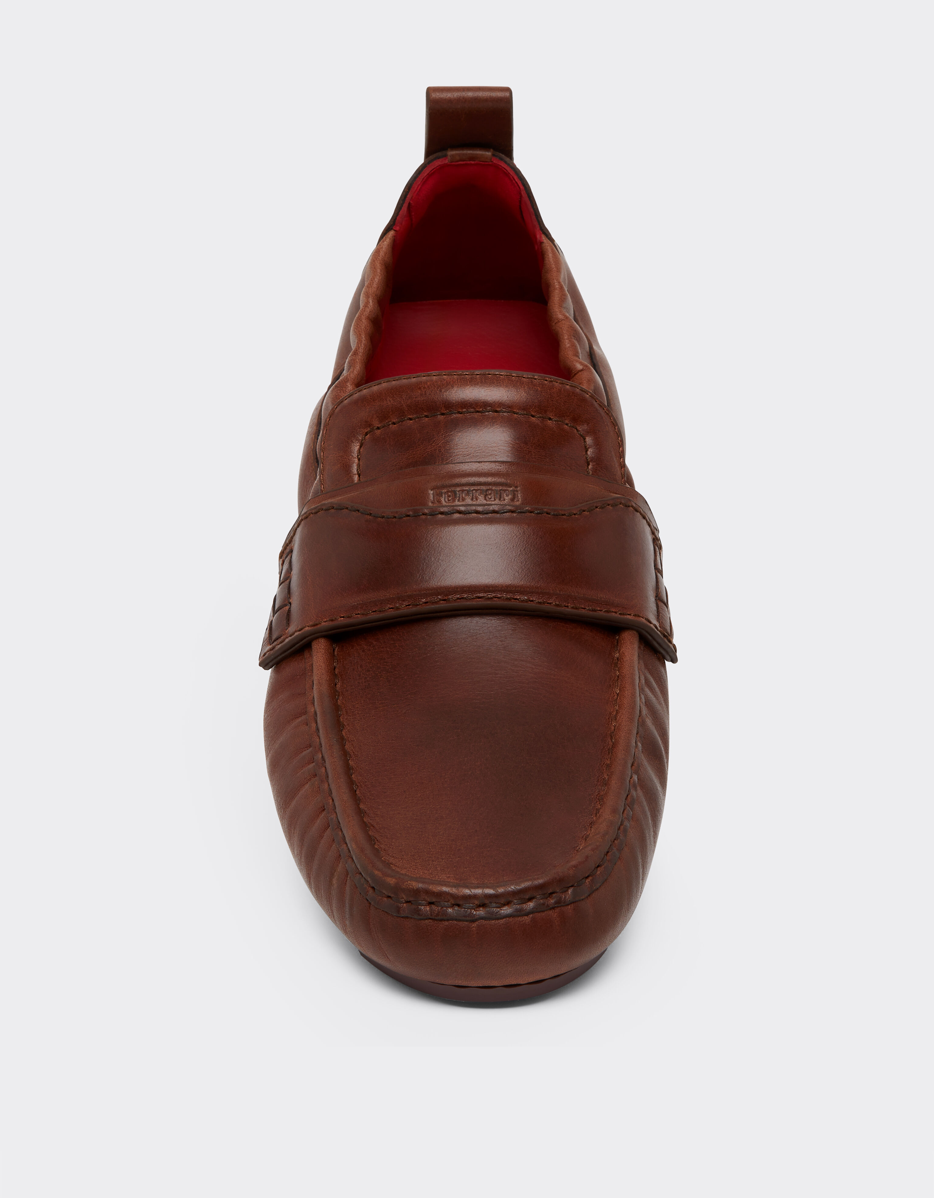 Nappa leather driver shoes Ferrari Nappa leather driver shoes Brown 49990f