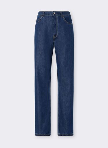 Alcantara® 细节五口袋牛仔裤 Ferrari Alcantara® 细节五口袋牛仔裤 Blu Denim CDMTR0014DCO0014f