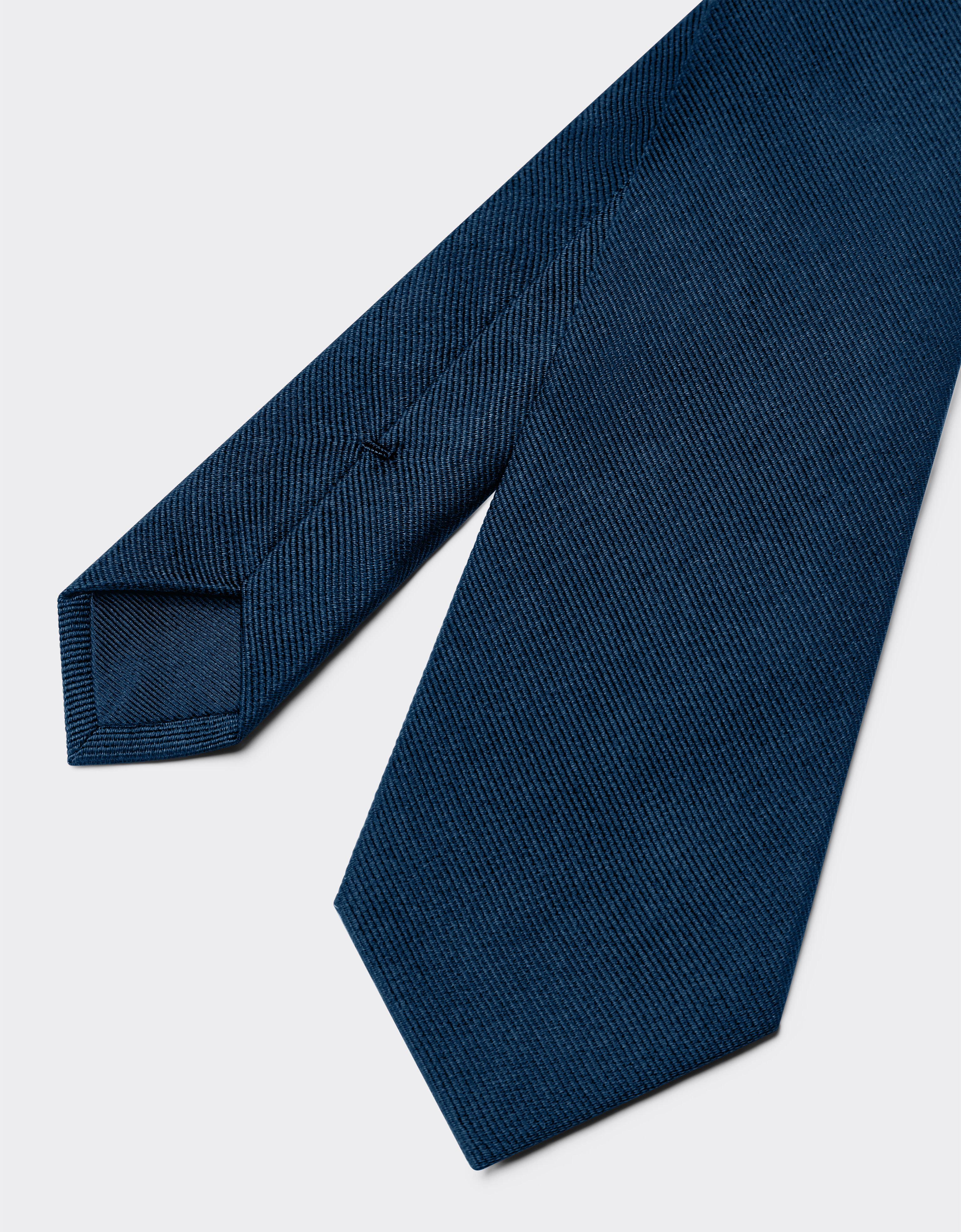 Ferrari 真丝斜纹领带 海军蓝 50084f