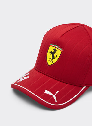 Ferrari Puma 与 Scuderia Ferrari HP 合作款2025 Hamilton 棒球帽 樱桃色 LA01Sf