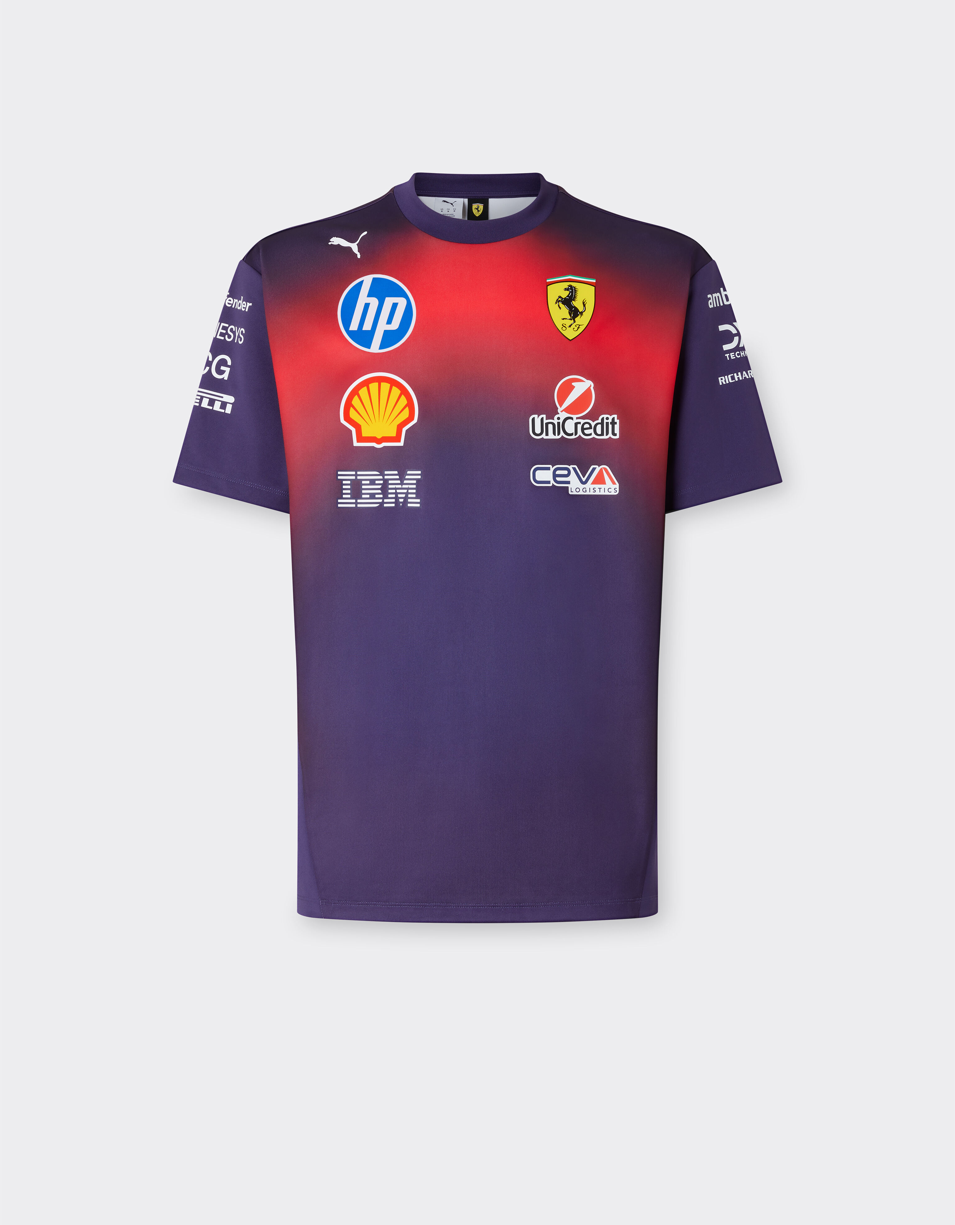 Puma Replica T-shirt for Scuderia Ferrari HP China 2026 Ferrari Puma Replica T-shirt for Scuderia Ferrari HP China 2026 Viola LA0GQf