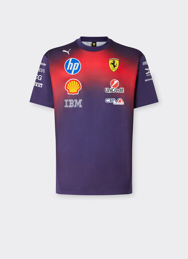 Puma Replica T-shirt for Scuderia Ferrari HP China 2026 Ferrari Puma Replica T-shirt for Scuderia Ferrari HP China 2026 Viola LA0GQf