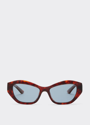 Ferrari Ferrari sunglasses in  Havana redacetate  with blue polarized lenses Red brown LA0L3f