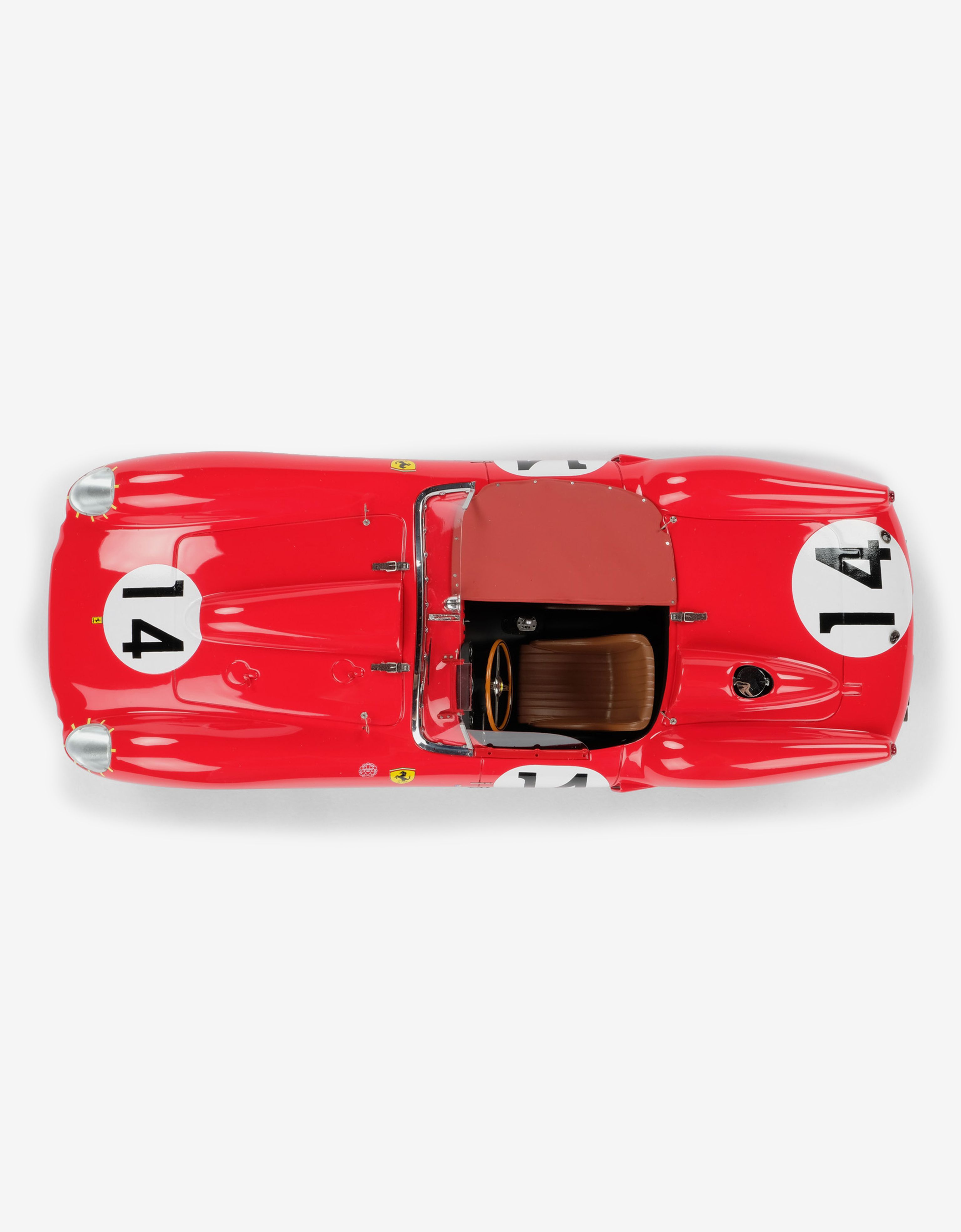 Ferrari Ferrari 250 TR 1958 Le Mans model in 1:18 scale 红色 L7580f