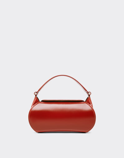 Ferrari Ferrari Dino bag with shoulder strap in shiny leather Maison Red 22664f