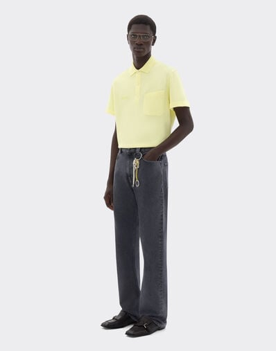 Ferrari Jersey polo shirt Iris Yellow 49937f