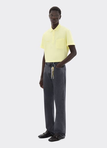 Ferrari Jersey polo shirt Iris Yellow 49937f