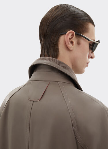 Ferrari 涂层纳帕皮革大衣 Clay 50080f