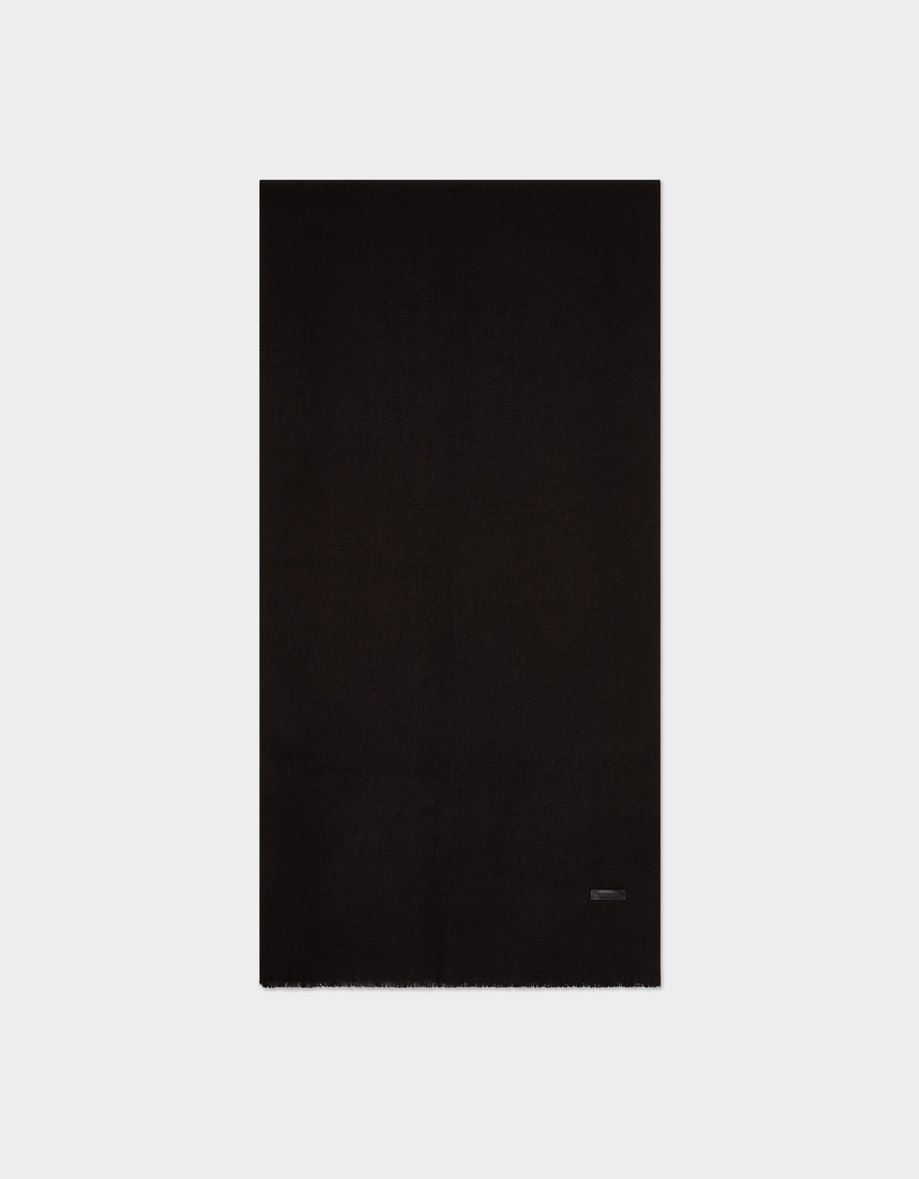 Ferrari Wool scarf Dark Brown 21335f