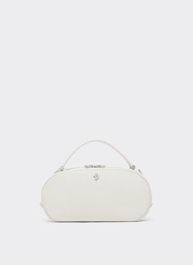 Ferrari La Ferrari Dino 迷你保龄球包，麂皮与皮革材质 Avorio 51175f