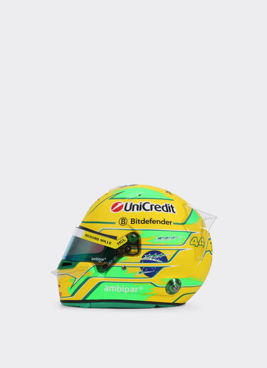 Mini Helmet Hamilton Brazil Special Edition 2025 1:2 Scale Ferrari Mini Helmet Hamilton Brazil Special Edition 2025 1:2 Scale Multicolore LA0DEf
