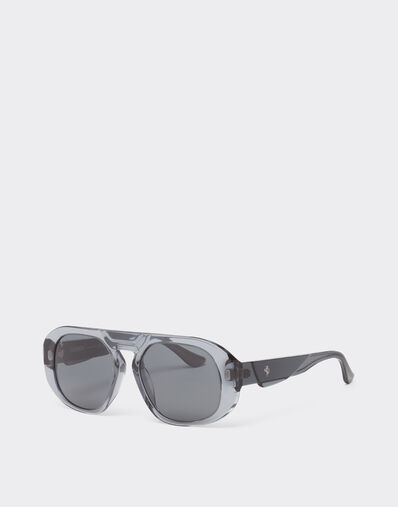 Ferrari sunglasses in ocean colour acetate with light blue lenses Ferrari Ferrari sunglasses in ocean colour acetate with light blue lenses Blu Scozia LA02Lf