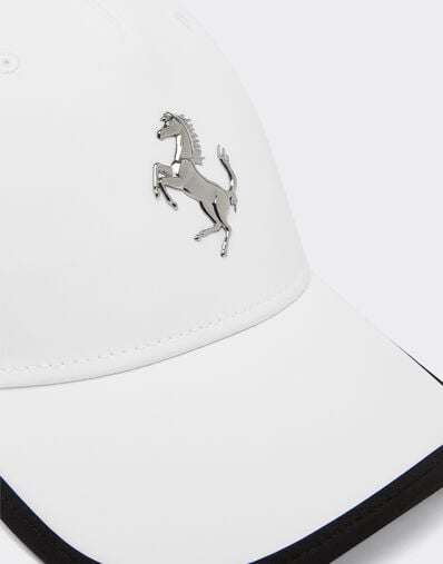 Ferrari 金属跃马细节棒球帽 Optical White 20815f
