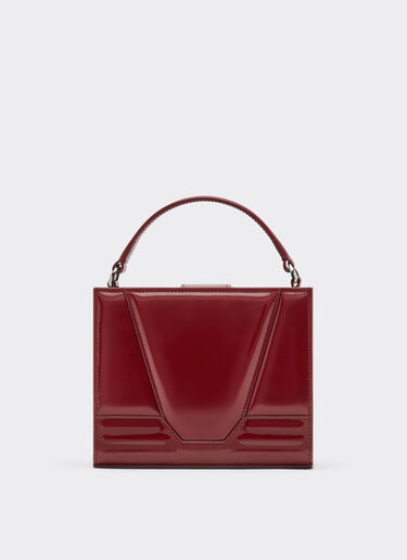 Ferrari GT micro shiny leather tote bag Ferrari Ferrari GT micro shiny leather tote bag Cherry 49123f