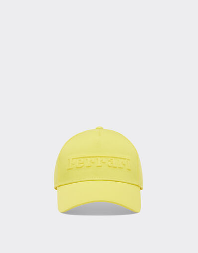 Ferrari Baseball cap with embroidered Ferrari logo Giallo Modena 21342f