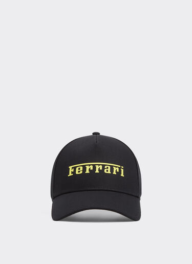 Ferrari 涂层徽标棒球帽 黑色 20403f