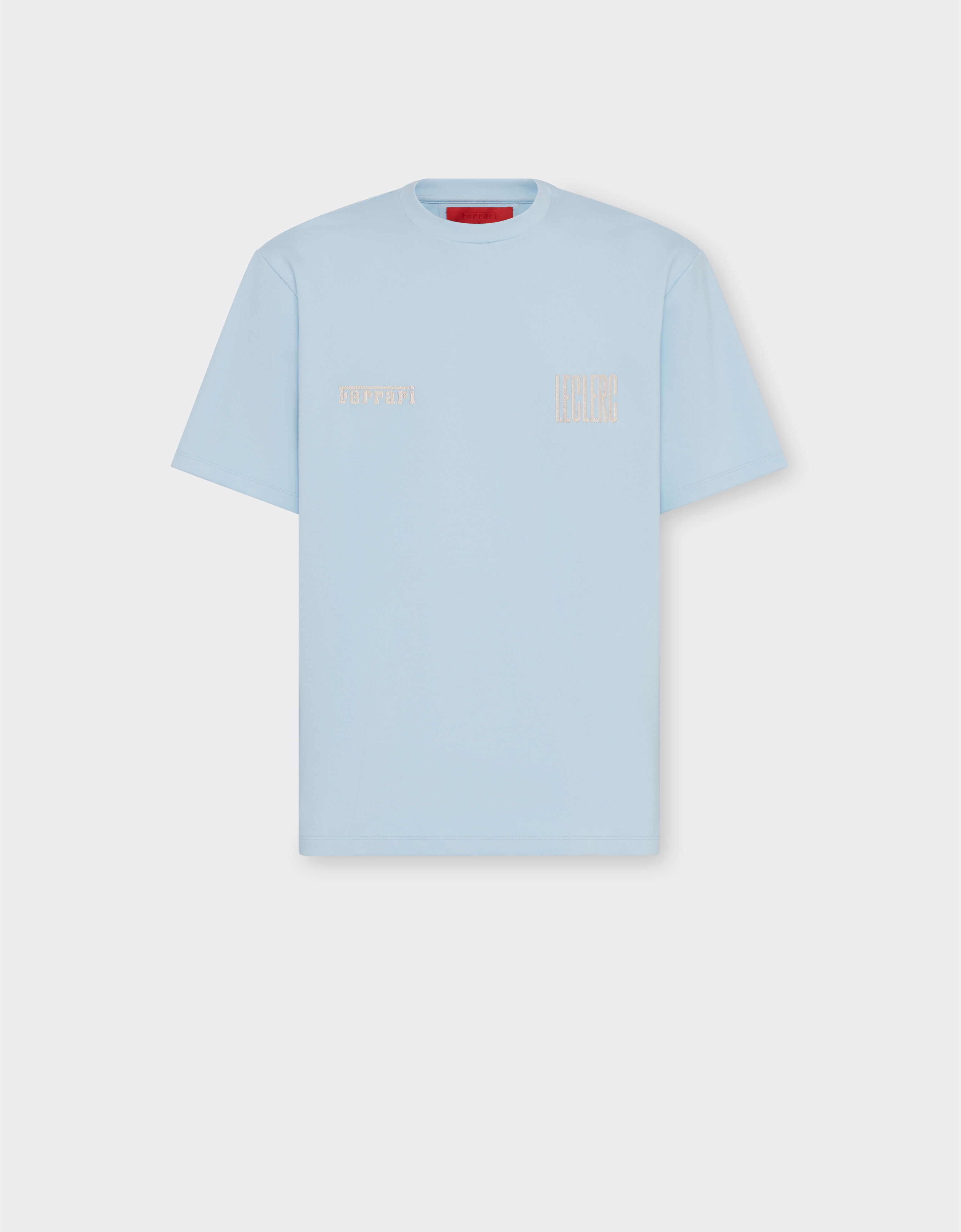 Ferrari 法拉利 x Charles Leclerc 宽松 T 恤 钢蓝色 22290f