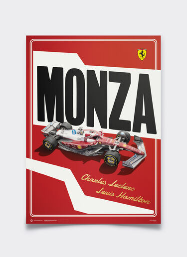 Ferrari Official Poster Special Livery Ferrari SF-25 Monza 2025 MULTICOLOUR LA0FCf