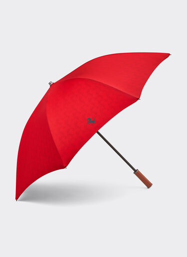 Ferrari Cavallino Pixel 图案雨伞 Rosso Corsa 红色 20382f