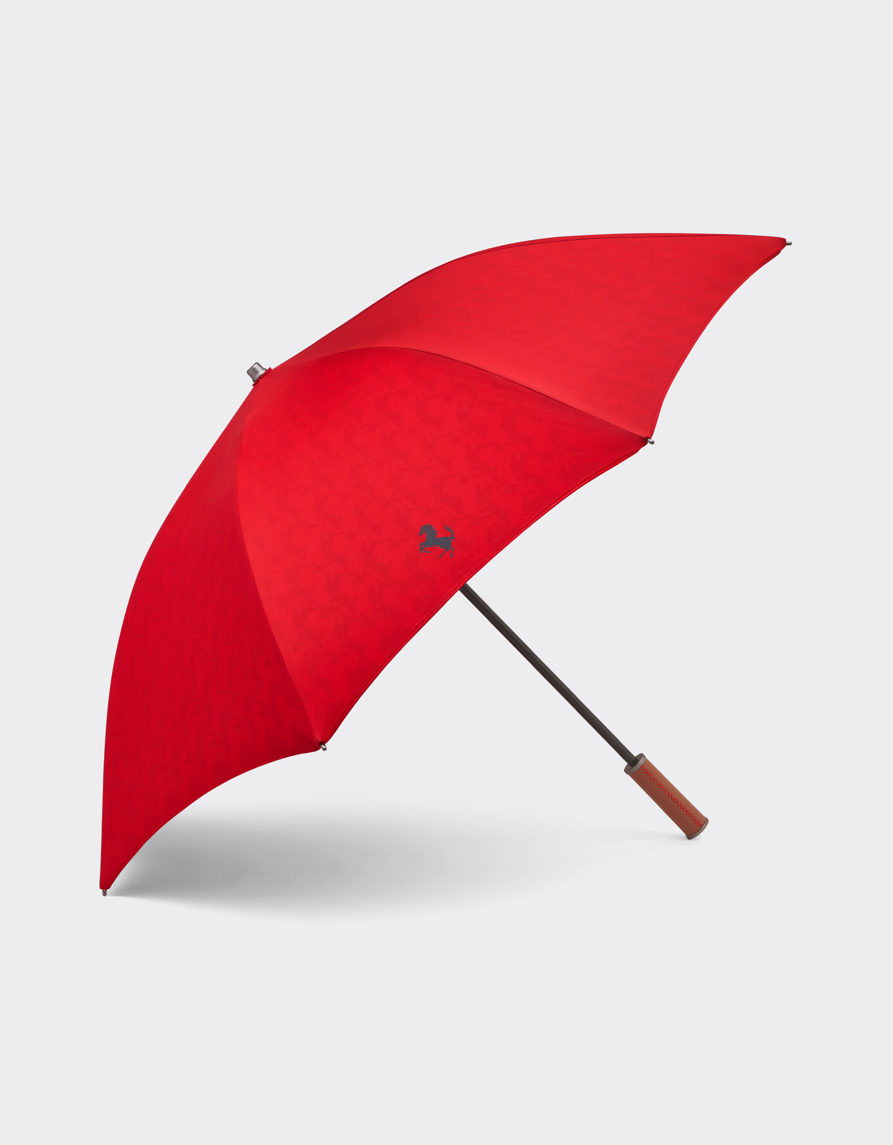 Ferrari Cavallino Pixel 图案雨伞 Rosso Corsa 红色 20382f