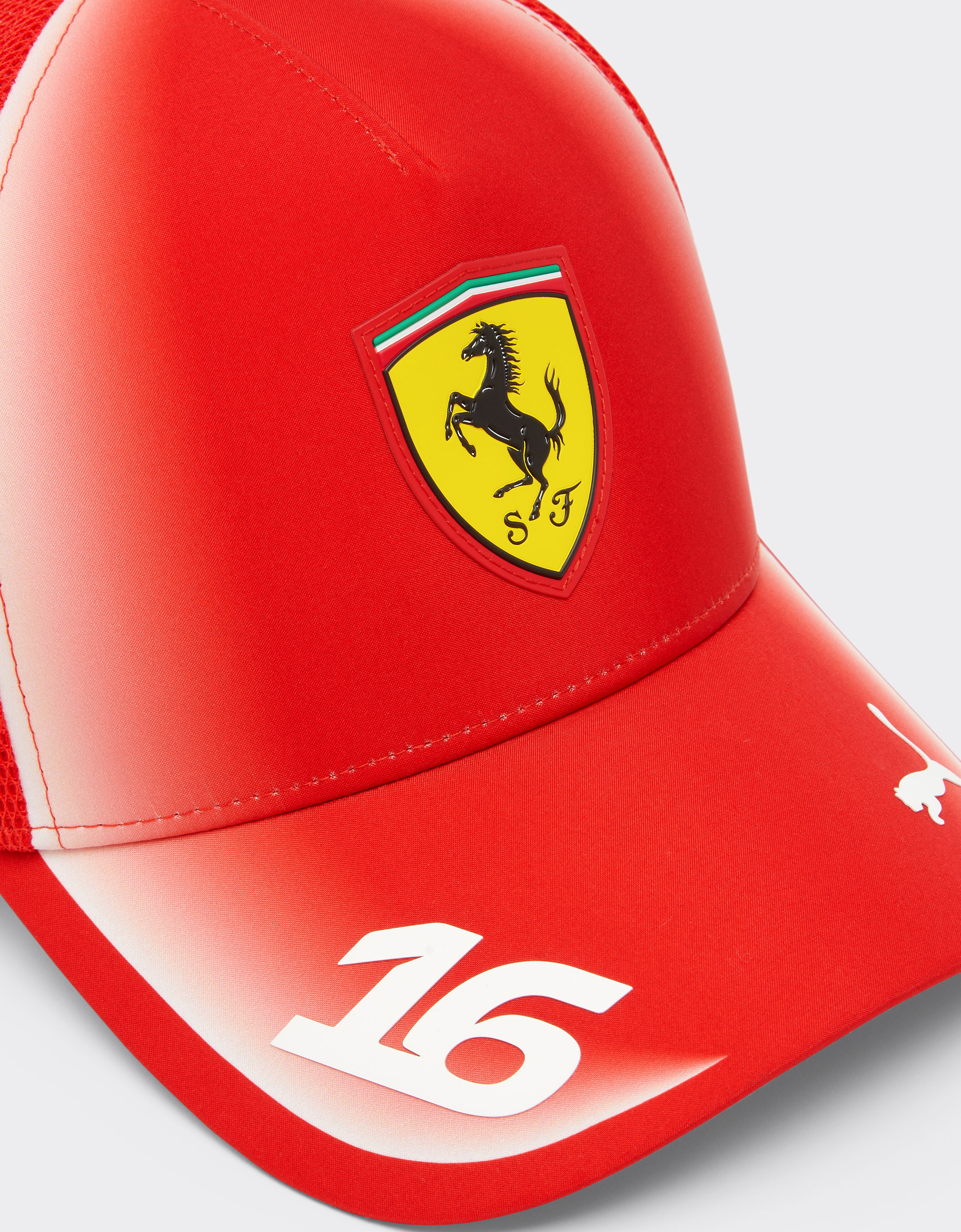Leclerc Replica 2026 Trucker Cap Puma for Scuderia Ferrari HP Ferrari Leclerc Replica 2026 Trucker Cap Puma for Scuderia Ferrari HP Red LA0HNf