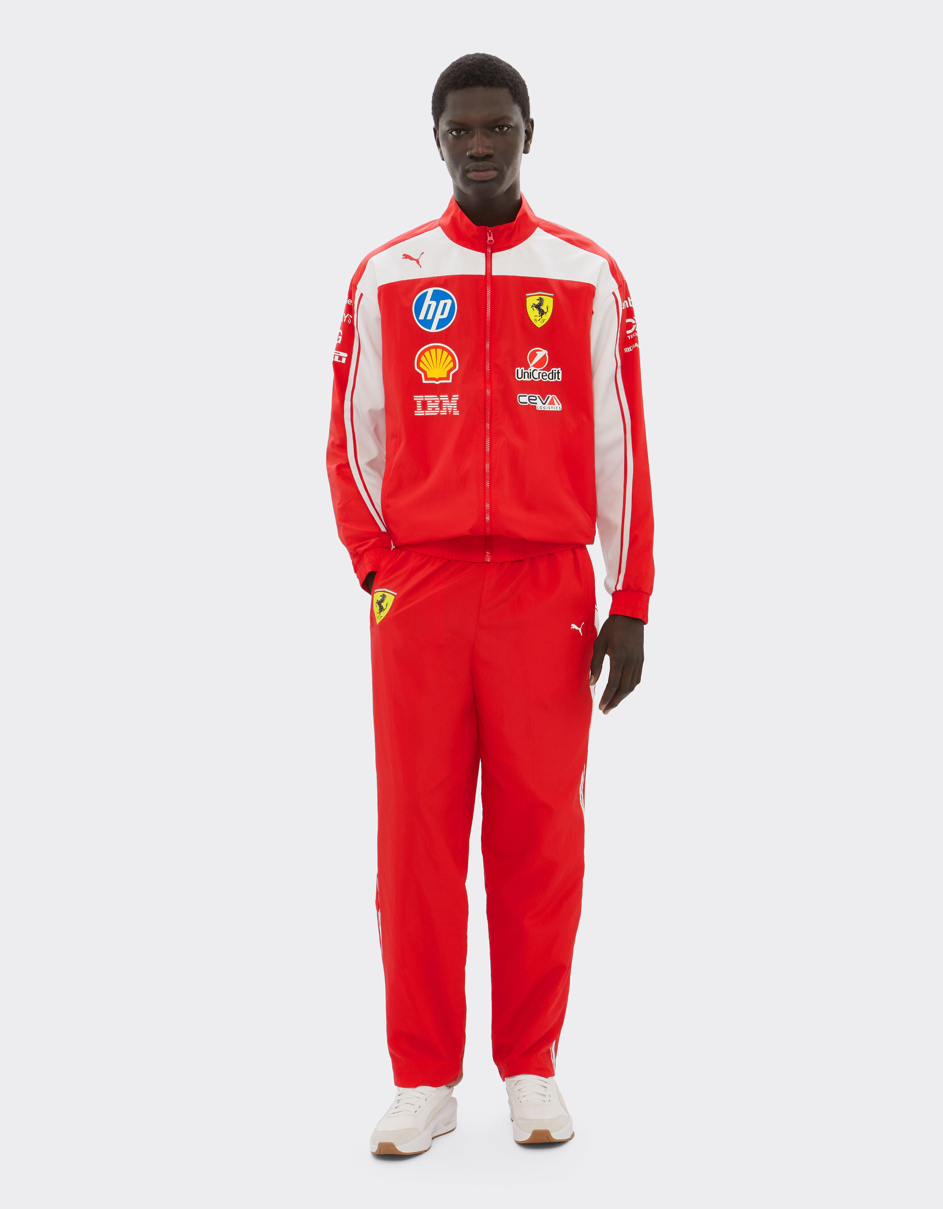 Ferrari Replica Drivers Authentic 2026 Jacket Puma for Scuderia Ferrari HP Red LA0H0f