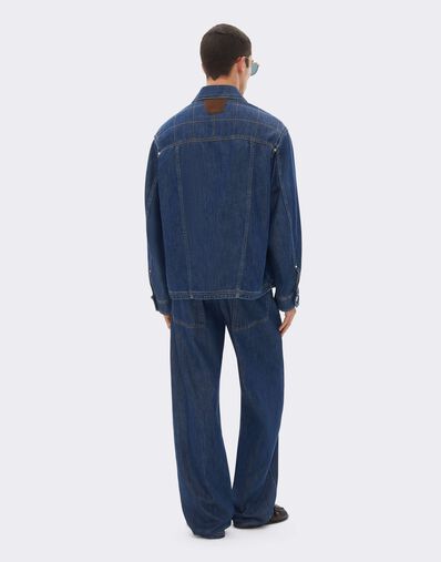 Ferrari 明线牛仔夹克 Blu Denim CDMJK0008DCO0014f