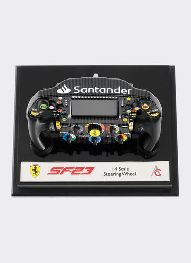 Ferrari 1:4比例法拉利SF-23方向盘模型 黑色 F1048f