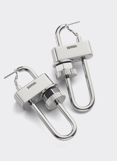 Ferrari 金属耳环 Cromo Lucido 51179f