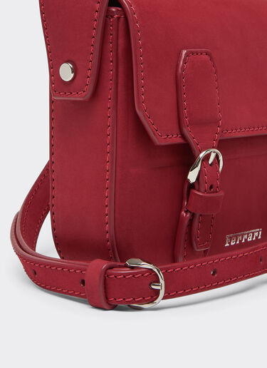 Mini nubuck messenger bag Ferrari Mini nubuck messenger bag Maison Red 50240f