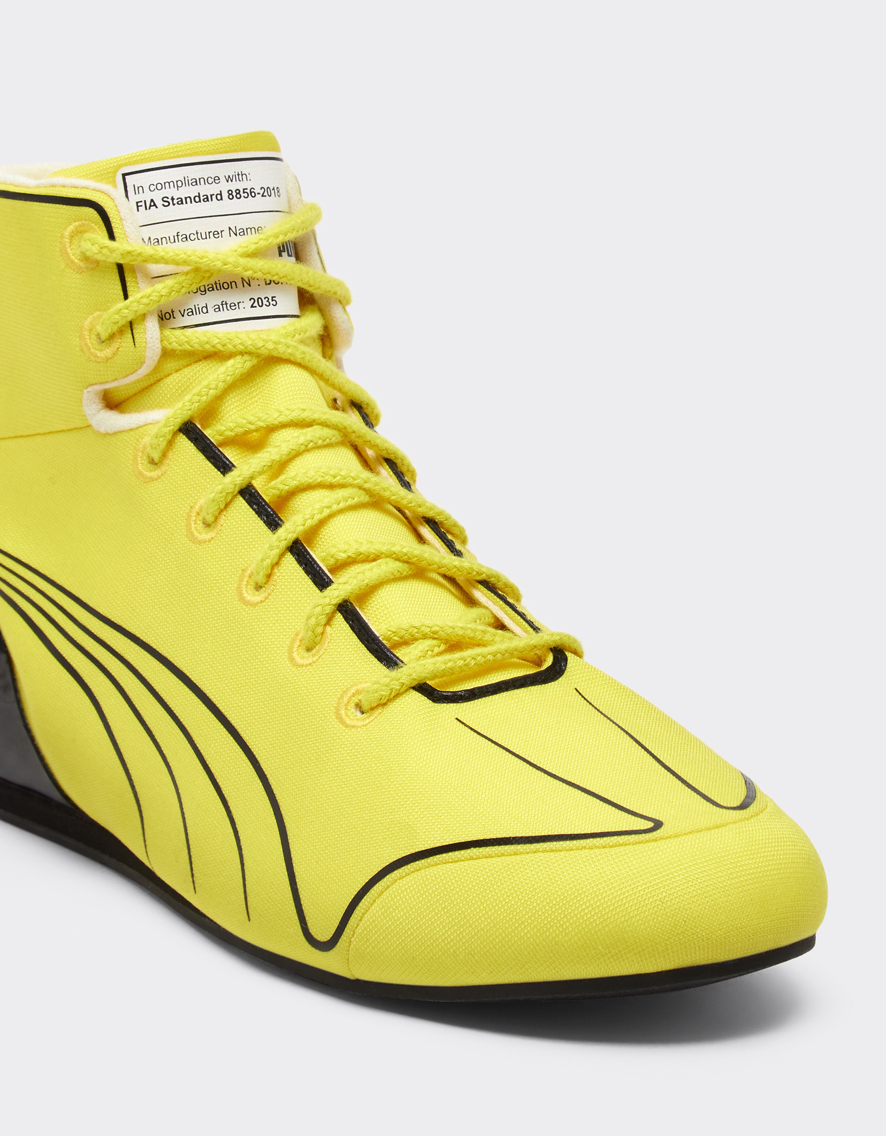 Ferrari Replica Hamilton GP Silverstone 2026 Speedcat Pro Trainers Yellow LS0OT1223EXT0001f