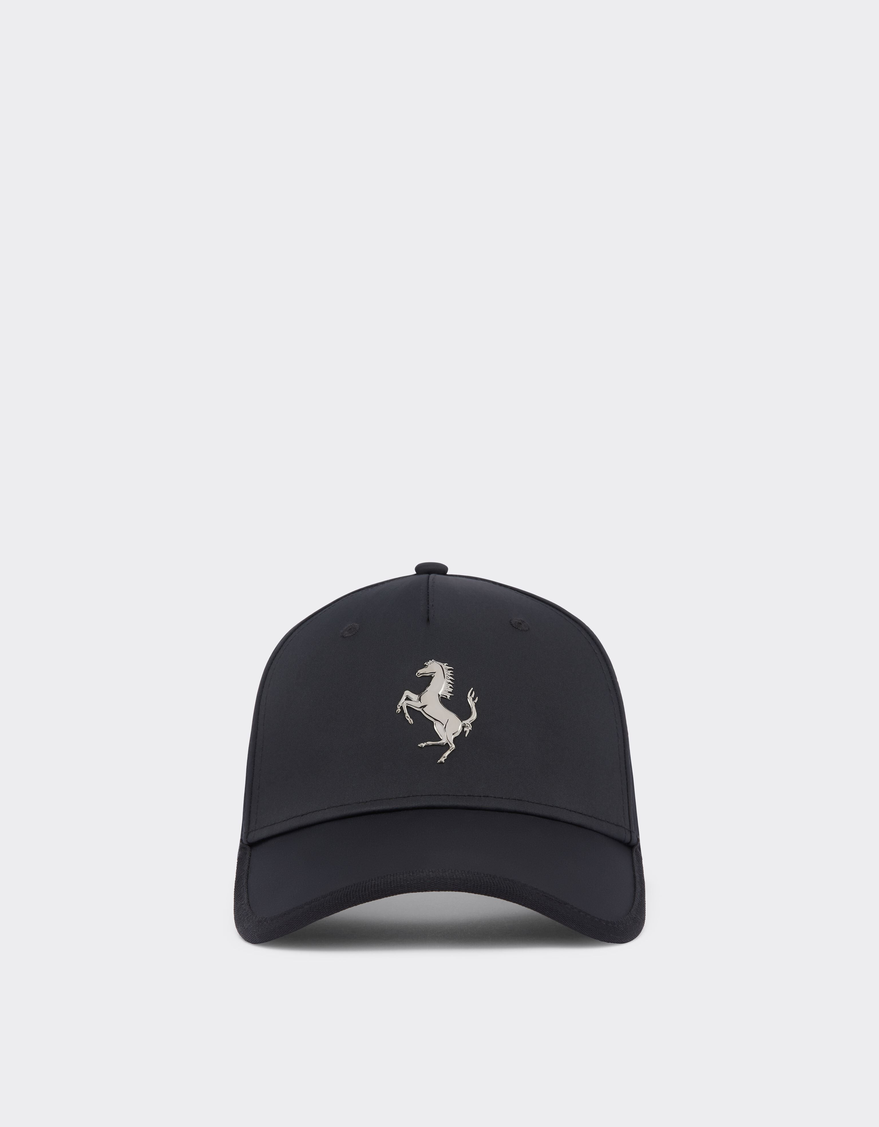 Baseball cap with Prancing Horse detail Ferrari Baseball cap with Prancing Horse detail Black 20070f