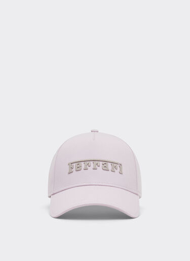 Baseball cap with embroidered Ferrari logo Ferrari Baseball cap with embroidered Ferrari logo Wisteria 22825f