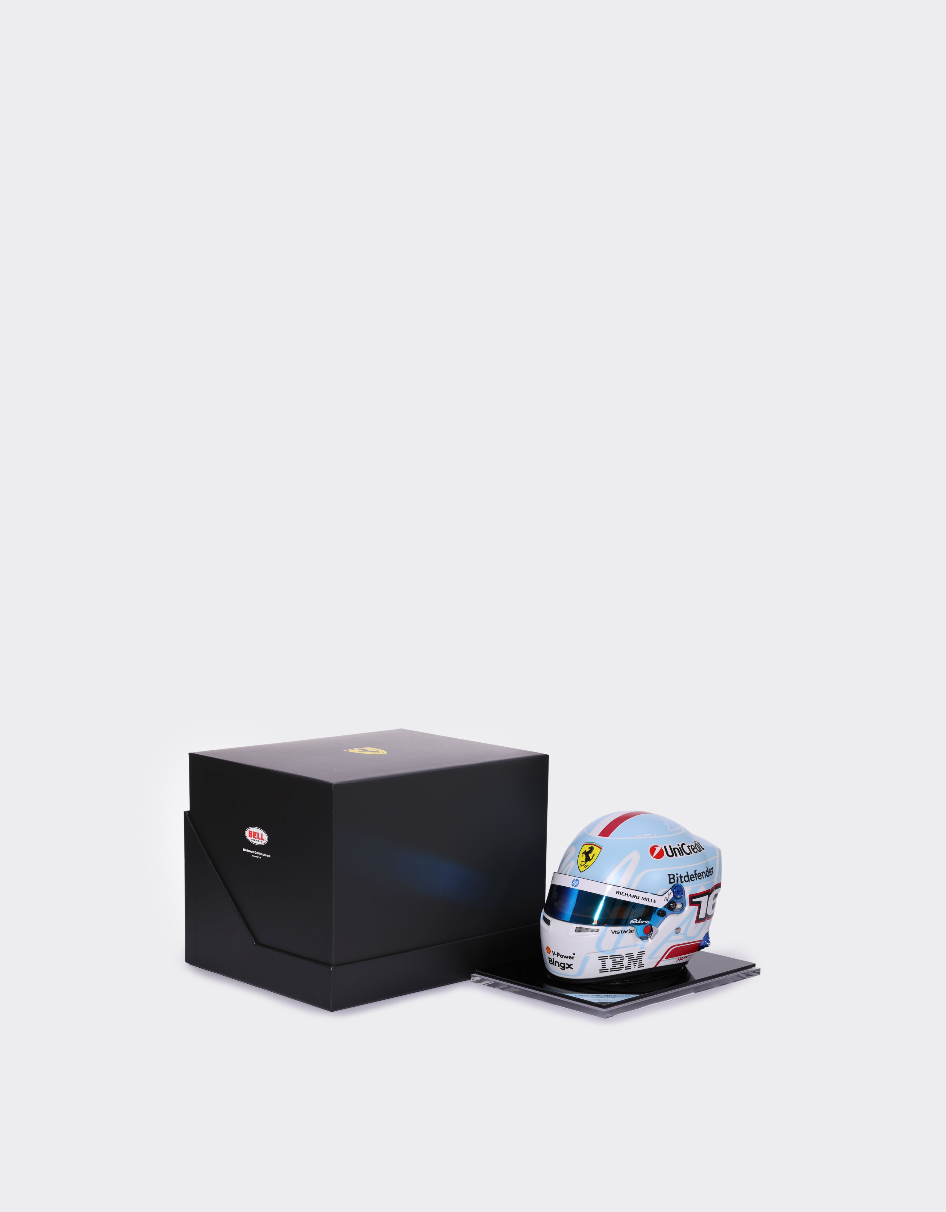 Charles Leclerc Miami Special Edition 2026 Mini Helmet 1:2 Scale Ferrari Charles Leclerc Miami Special Edition 2026 Mini Helmet 1:2 Scale Multicolore LA0MFf