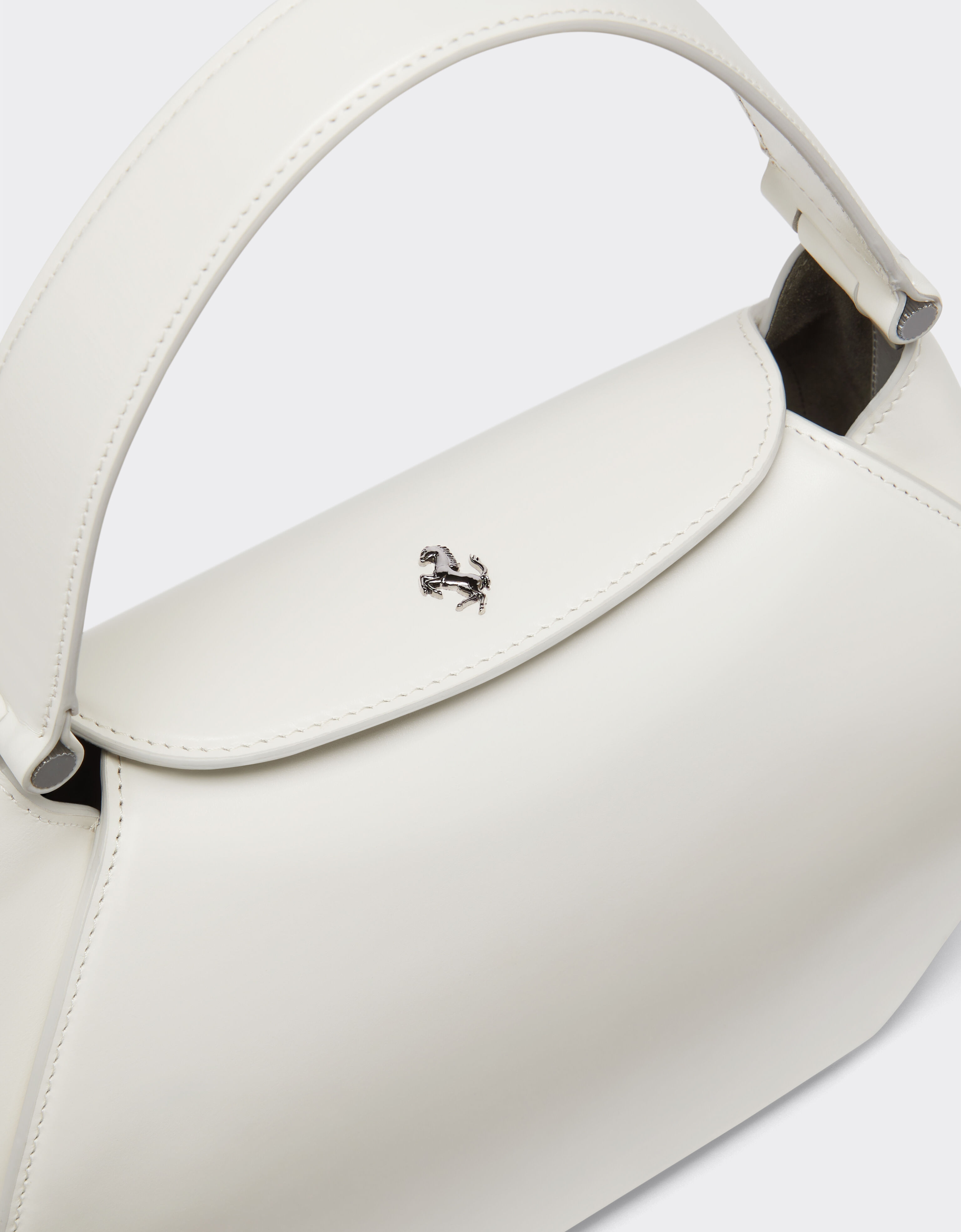 Ferrari La Ferrari Dino Hobo Bag Ecru 22120f