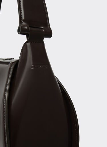 Ferrari La Ferrari Dino Hobo Bag 深棕色 21684f