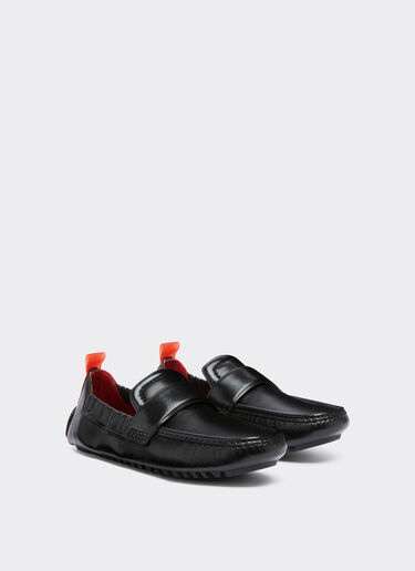 Ferrari Nappa leather driver shoe Black 21454f